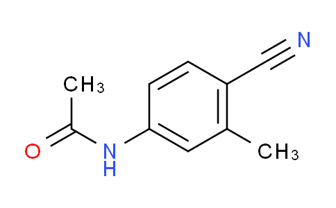 CAS No. 321162-59-8, N-(4-Cyano-3-methylphenyl)acetamide