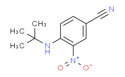 CAS No. 320406-01-7, 4-(tert-Butylamino)-3-nitrobenzonitrile