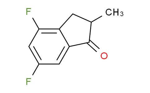 CAS No. 32004-72-1, 4,6-Difluoro-2-methyl-2,3-dihydro-1H-inden-1-one