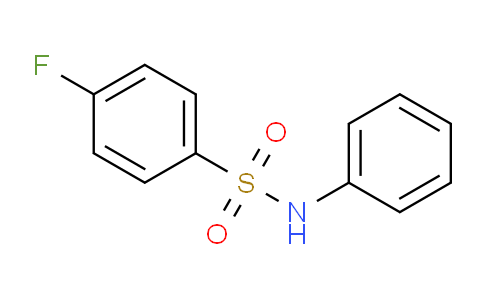 CAS No. 312-52-7, 4-Fluoro-N-phenylbenzenesulfonamide