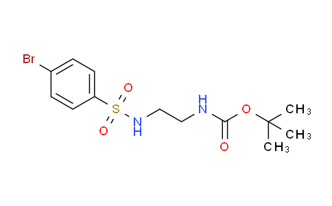 CAS No. 310480-85-4, tert-Butyl (2-(4-bromophenylsulfonamido)ethyl)carbamate