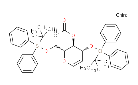 CAS No. 308103-44-8, 4-O-Acetyl-3,6-di-O-(tert-butyldiphenylsilyl)-D-glucal