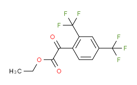 CAS No. 306936-81-2, Ethyl 2-(2,4-bis(trifluoromethyl)phenyl)-2-oxoacetate