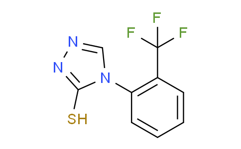 CAS No. 306936-80-1, 4-(2-(Trifluoromethyl)phenyl)-4H-1,2,4-triazole-3-thiol