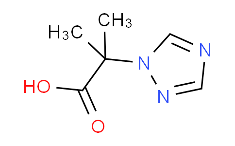 CAS No. 303148-48-3, 2-Methyl-2-(1H-1,2,4-triazol-1-yl)propanoic acid