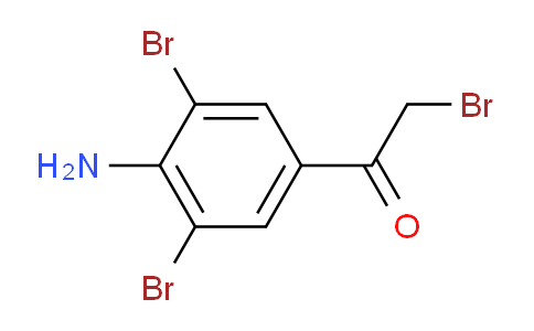 CAS No. 30095-55-7, 1-(4-Amino-3,5-dibromophenyl)-2-bromoethanone