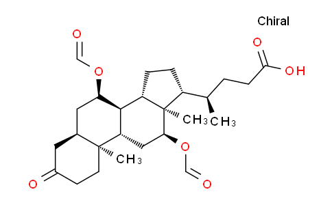 CAS No. 300386-87-2, 3-Oxo-7a,12a-diformyloxy-5b-cholanic acid