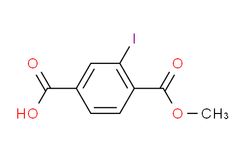 CAS No. 299173-24-3, 3-Iodo-4-(methoxycarbonyl)benzoic acid