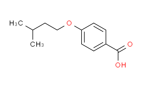 CAS No. 2910-85-2, 4-(Isopentyloxy)benzoic acid