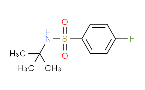 CAS No. 29083-05-4, N-(tert-Butyl)-4-fluorobenzenesulfonamide
