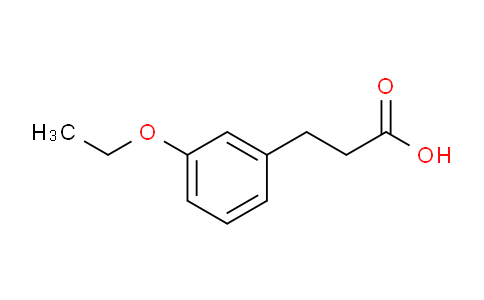 CAS No. 28945-89-3, 3-(3-Ethoxyphenyl)propanoic acid