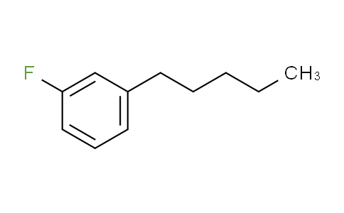 CAS No. 28593-13-7, 1-Fluoro-3-pentylbenzene