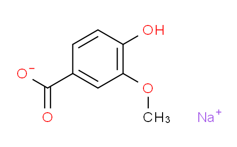 CAS No. 28508-48-7, Sodium 4-hydroxy-3-methoxybenzoate