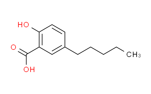 CAS No. 28488-46-2, 2-Hydroxy-5-pentylbenzoic acid