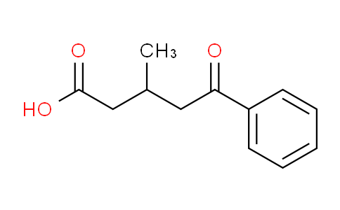 CAS No. 2840-61-1, 3-Methyl-5-oxo-5-phenylpentanoic acid