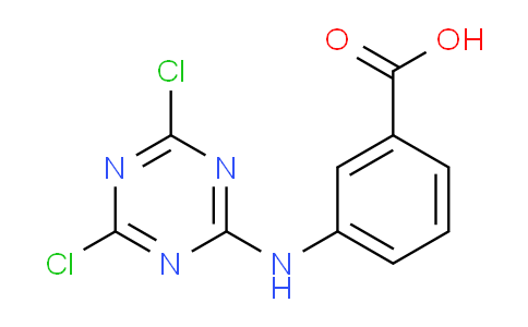 CAS No. 26940-56-7, 3-((4,6-Dichloro-1,3,5-triazin-2-yl)amino)benzoic acid