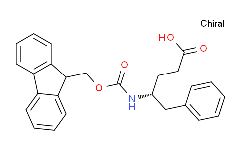 CAS No. 269078-74-2, (R)-4-((((9H-Fluoren-9-yl)methoxy)carbonyl)amino)-5-phenylpentanoic acid