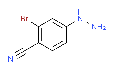 CAS No. 263845-82-5, 2-Bromo-4-hydrazinylbenzonitrile