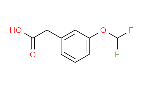 CAS No. 262587-06-4, 2-(3-(Difluoromethoxy)phenyl)acetic acid