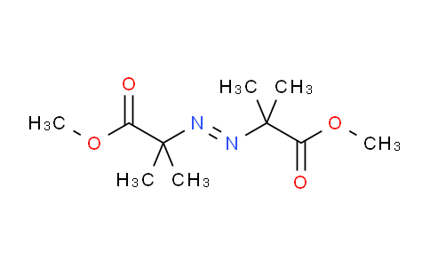 CAS No. 2589-57-3, Dimethyl 2,2'-(diazene-1,2-diyl)bis(2-methylpropanoate)