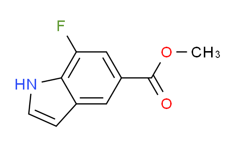 CAS No. 256935-98-5, Methyl 7-fluoro-1H-indole-5-carboxylate