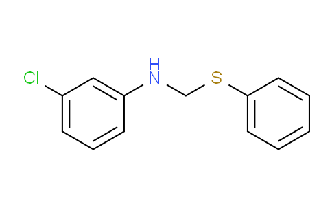 CAS No. 253878-93-2, 3-Chloro-N-((phenylthio)methyl)aniline
