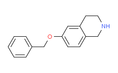 CAS No. 252061-94-2, 6-(Benzyloxy)-1,2,3,4-tetrahydroisoquinoline