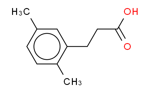 CAS No. 25173-75-5, 3-(2,5-Dimethylphenyl)propionic acid, 98%