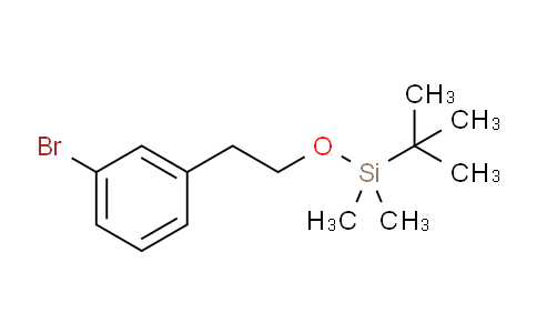 CAS No. 249937-07-3, (3-Bromophenethoxy)(tert-butyl)dimethylsilane