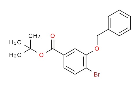 CAS No. 247186-50-1, tert-Butyl 3-(benzyloxy)-4-bromobenzoate