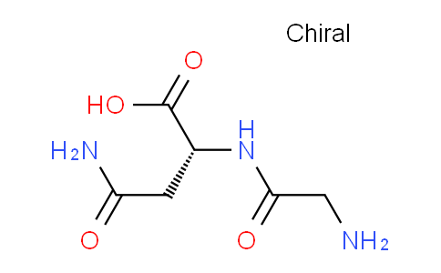 CAS No. 24667-21-8, (R)-4-Amino-2-(2-aminoacetamido)-4-oxobutanoic acid
