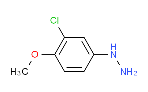 CAS No. 24630-85-1, (3-Chloro-4-methoxyphenyl)hydrazine