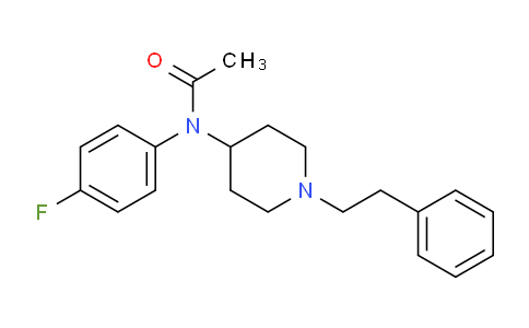 CAS No. 244195-30-0, N-(4-Fluorophenyl)-N-(1-phenethylpiperidin-4-yl)acetamide