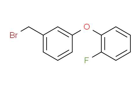 CAS No. 242812-04-0, 1-(3-(Bromomethyl)phenoxy)-2-fluorobenzene