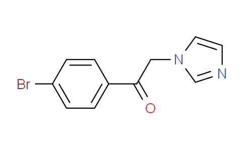 CAS No. 24155-30-4, 1-(4-Bromophenyl)-2-(1H-imidazol-1-yl)ethanone