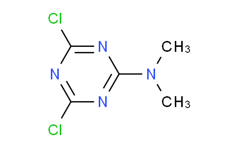 CAS No. 2401-64-1, 4,6-Dichloro-N,N-dimethyl-1,3,5-triazin-2-amine