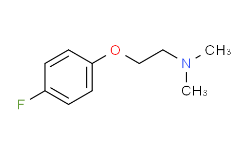 CAS No. 2401-45-8, 2-(4-Fluorophenoxy)-N,N-dimethylethanamine