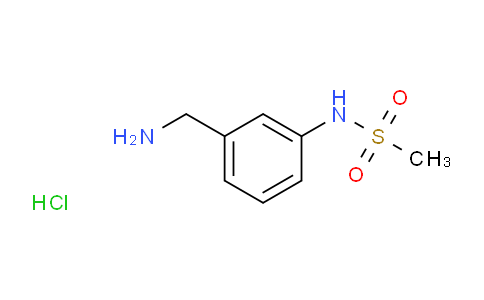 CAS No. 238428-26-7, N-(3-(Aminomethyl)phenyl)methanesulfonamide hydrochloride