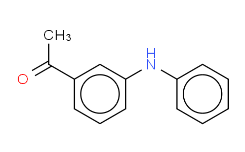 CAS No. 23699-65-2, Ethanone,1-[3-(phenylamino)phenyl]-