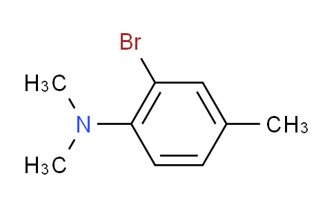 CAS No. 23667-06-3, 2-Bromo-N,N,4-trimethylaniline