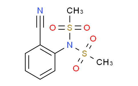 CAS No. 235100-91-1, N-(2-Cyanophenyl)-N-(methylsulfonyl)methanesulfonamide