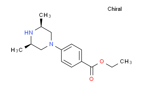 CAS No. 234082-05-4, ethyl 4-((3S,5R)-3,5-diMethylpiperazin-1-yl)benzoate