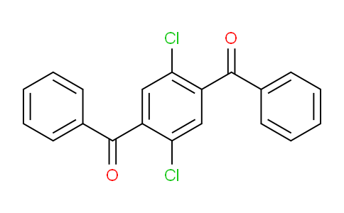 CAS No. 233744-25-7, (2,5-Dichloro-1,4-phenylene)bis(phenylmethanone)