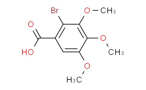 CAS No. 23346-82-9, 2-Bromo-3,4,5-trimethoxybenzoic acid