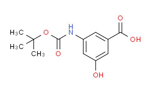 CAS No. 232595-59-4, 3-(N-Boc-Amino)-5-hydroxybenzoic Acid