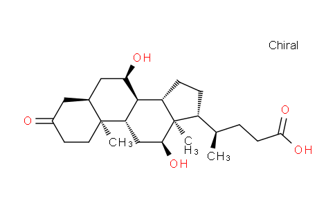 CAS No. 2304-89-4, 3-Oxo-7a,12a-dihydroxy-5b-cholanic acid