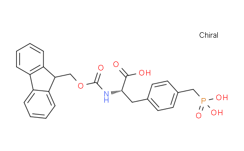 CAS No. 229180-64-7, (S)-2-((((9H-Fluoren-9-yl)methoxy)carbonyl)amino)-3-(4-(phosphonomethyl)phenyl)propanoic acid