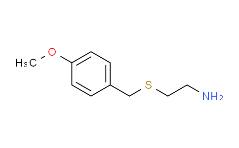 CAS No. 22876-64-8, Ethanamine, 2-[[(4-methoxyphenyl)methyl]thio]-