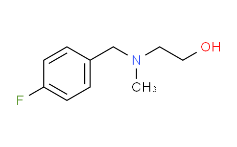 CAS No. 2248-70-6, 2-((4-Fluorobenzyl)(methyl)amino)ethanol