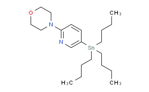 CAS No. 223556-07-8, 2-Morpholino-5-(tributylstannyl)pyridine